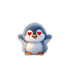小さなペンギンのかわいい気持ちスタンプ（個別スタンプ：15）
