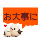 【秋】毎日使えるシマエナガスタンプ（個別スタンプ：33）