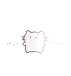 あまもりわーるど ネガティブ2 【ねこ】（個別スタンプ：19）