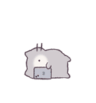 あまもりわーるど ネガティブ2 【ねこ】（個別スタンプ：25）