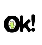 ビッキー大文字（個別スタンプ：17）