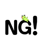 ビッキー大文字（個別スタンプ：18）