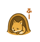 ほっこりきつねのひとことスタンプ（個別スタンプ：14）
