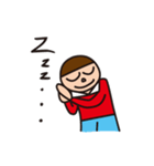 どんぐり頭の男の子（個別スタンプ：12）
