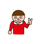 どんぐり頭の男の子（個別スタンプ：14）