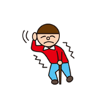 どんぐり頭の男の子（個別スタンプ：16）