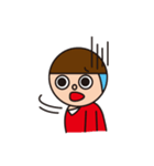 どんぐり頭の男の子（個別スタンプ：21）