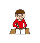 どんぐり頭の男の子（個別スタンプ：27）