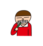 どんぐり頭の男の子（個別スタンプ：28）