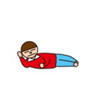 どんぐり頭の男の子（個別スタンプ：32）
