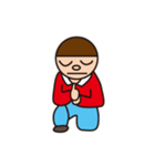 どんぐり頭の男の子（個別スタンプ：33）