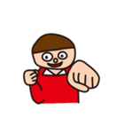 どんぐり頭の男の子（個別スタンプ：36）