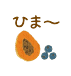 毎日、挨拶。大人女子の日常 マステ 貼り絵（個別スタンプ：25）