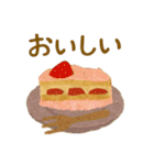 毎日、挨拶。大人女子の日常 マステ 貼り絵（個別スタンプ：32）