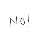 隠れ文字 (黒背景用)（個別スタンプ：7）