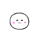 吹き出しと顔（うんうん）（個別スタンプ：15）