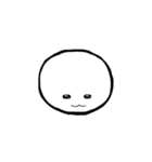 吹き出しと顔（うんうん）（個別スタンプ：27）