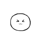 吹き出しと顔（うんうん）（個別スタンプ：28）