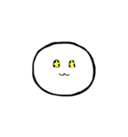 吹き出しと顔（うんうん）（個別スタンプ：29）