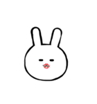 吹き出しと顔（うんうん）（個別スタンプ：35）