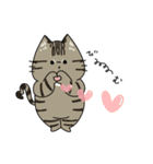 LOVEたっぷり猫（個別スタンプ：22）