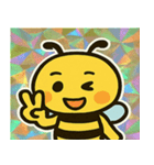 ハチの一刺し伝説爆誕@SFW（個別スタンプ：14）