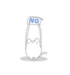日常で使いやすめ なぞねこスタンプ（個別スタンプ：9）