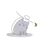 日常で使いやすめ なぞねこスタンプ（個別スタンプ：24）