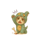 ハロウィン無言小太郎2（個別スタンプ：6）