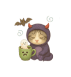 ハロウィン無言小太郎2（個別スタンプ：7）