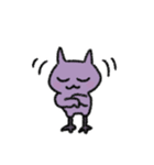 黒猫とヨルの夜ふかし（個別スタンプ：9）