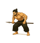 筋曜侍 - 筋トレに励む赤備え侍（個別スタンプ：10）