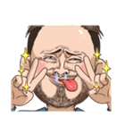 鼻水ギャグおじ（個別スタンプ：9）