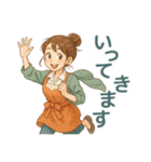 なないろママちゃん⭐秋色ほっこり会話（個別スタンプ：2）