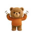 毎日使えるテディベアスタンプ（個別スタンプ：23）