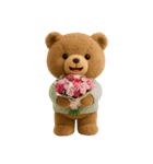 毎日使えるテディベアスタンプ（個別スタンプ：27）