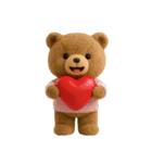 毎日使えるテディベアスタンプ（個別スタンプ：28）