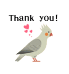 ハッピー鳥さんスタンプ 2（個別スタンプ：5）