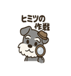 ミニチュアシュナウザーのスタンプ2（個別スタンプ：38）