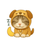 ハロウィン無言着ぐるみ小太郎 1（個別スタンプ：10）