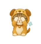 ハロウィン無言着ぐるみ小太郎 1（個別スタンプ：12）