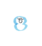 ゆきだるま田のスタンプ▼（個別スタンプ：39）