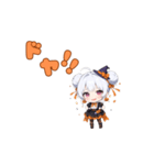 使えば盛り上がる♪ちびキャラ☆ハロウィン（個別スタンプ：25）