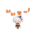 使えば盛り上がる♪ちびキャラ☆ハロウィン（個別スタンプ：31）