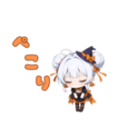 使えば盛り上がる♪ちびキャラ☆ハロウィン（個別スタンプ：40）