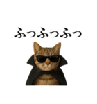 秋のサングラス猫♥ハロウィンやお月見（個別スタンプ：12）