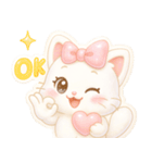 【ゆめみるみるちぃ♡】- ぷっくりシール風（個別スタンプ：1）