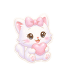 【ゆめみるみるちぃ♡】- ぷっくりシール風（個別スタンプ：3）