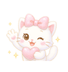 【ゆめみるみるちぃ♡】- ぷっくりシール風（個別スタンプ：5）