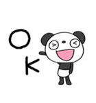 ふんわかパンダのくつろぎメッセージ（個別スタンプ：25）